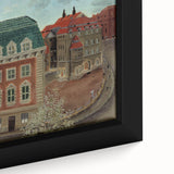 Charming Modern Cityscape Art – Classic Architectural Street View Decor
