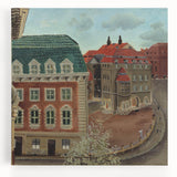 Charming Modern Cityscape Art – Classic Architectural Street View Decor