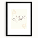 Extra large abstract art print featuring vibrant, textured colors on a black framed canvas, ideal for living room decor.