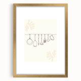 Extra large abstract art print with textured design in gold and black tones on a framed canvas, ideal for living room decor.