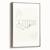 Landscape painting on framed canvas featuring a serene vintage scene in black and gold tones, ideal for bedroom decor.