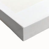 Large black and white landscape art painting on stretched canvas, ideal for bedroom wall decor.