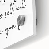 Butterfly Typography Art Print – Motivational Quote on Canvas