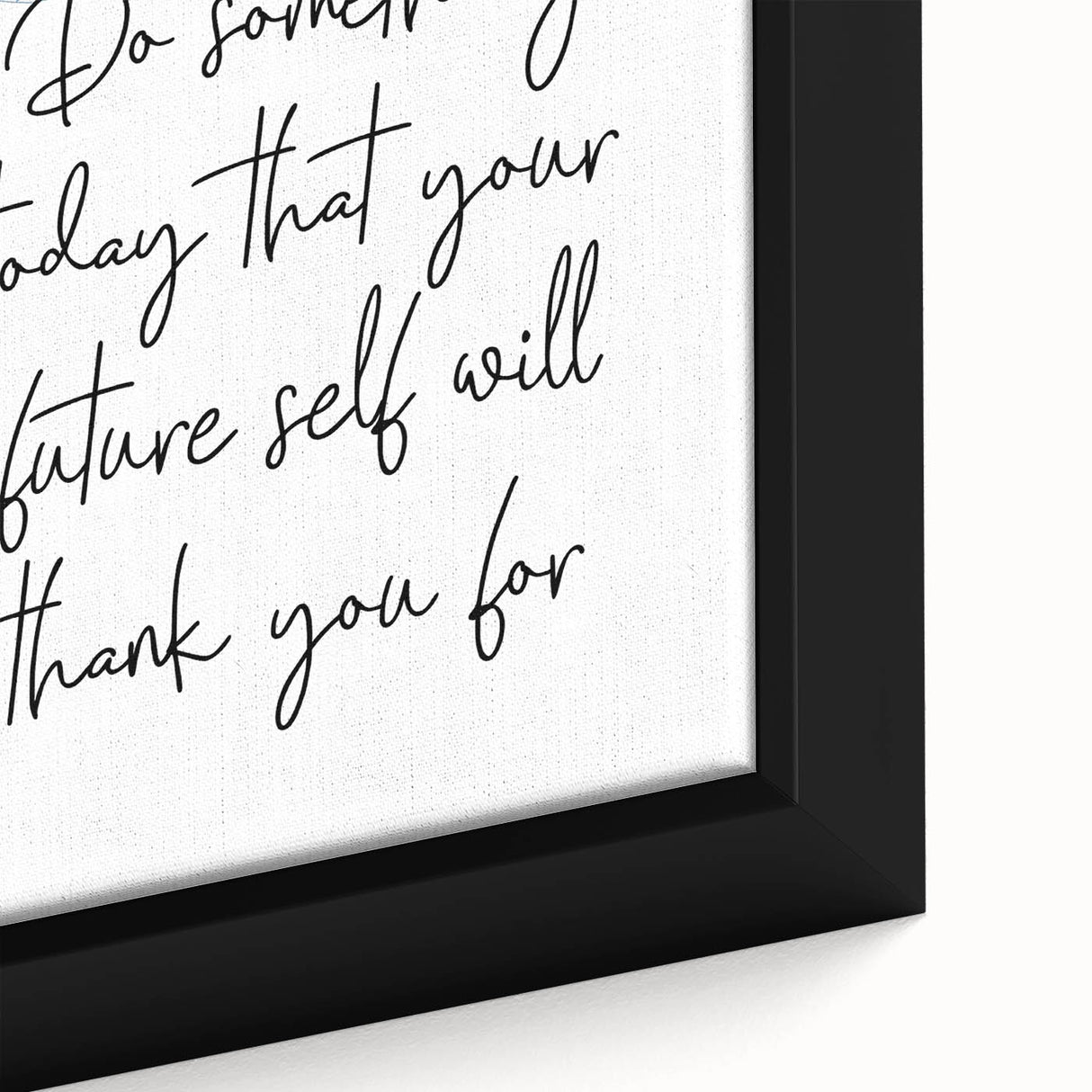 Butterfly Typography Art Print – Motivational Quote on Canvas