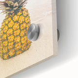 Tropical Paradise Canvas - Pineapple Beach Wall Art for Summer Decor