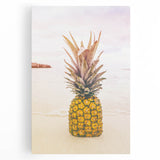 Tropical Paradise Canvas - Pineapple Beach Wall Art for Summer Decor