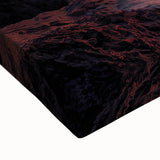 Stretched canvas artwork depicting a vibrant landscape of towering cliffs under a blue sky, showcasing rich colors and intricate details for home decor.