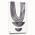 Modern Dining Room Art - Abstract Monochrome Wall Decor