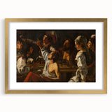 Baroque Art Print - The Card Sharps - Historical Classic Wall Art