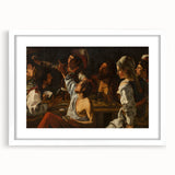 Baroque Art Print - The Card Sharps - Historical Classic Wall Art