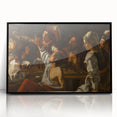 Baroque Art Print - The Card Sharps - Historical Classic Wall Art