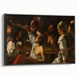 Baroque Art Print - The Card Sharps - Historical Classic Wall Art