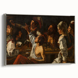 Baroque Art Print - The Card Sharps - Historical Classic Wall Art