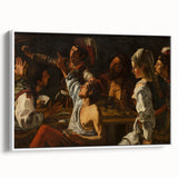 Baroque Art Print - The Card Sharps - Historical Classic Wall Art