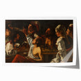 Baroque Art Print - The Card Sharps - Historical Classic Wall Art