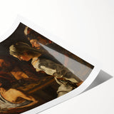 Baroque Art Print - The Card Sharps - Historical Classic Wall Art