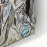 Christ and the Sinner – Expressionist Artwork by Max Beckmann