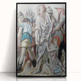 Christ and the Sinner – Expressionist Artwork by Max Beckmann