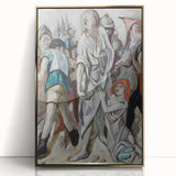 Christ and the Sinner – Expressionist Artwork by Max Beckmann