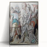 Christ and the Sinner – Expressionist Artwork by Max Beckmann