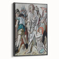 Christ and the Sinner – Expressionist Artwork by Max Beckmann