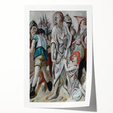 Christ and the Sinner – Expressionist Artwork by Max Beckmann