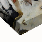 Christ and the Sinner – Expressionist Artwork by Max Beckmann