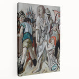 Christ and the Sinner – Expressionist Artwork by Max Beckmann