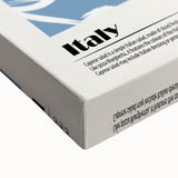 Large art of a black and white landscape painting on stretched canvas, ideal for bedroom wall decor.