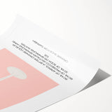 Extra large rolled print featuring line art flowers in black and white, ideal for large living room wall art.