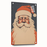 Retro Santa Claus – Vintage Christmas Canvas Art