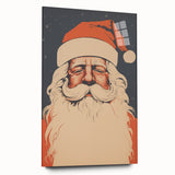 Retro Santa Claus – Vintage Christmas Canvas Art