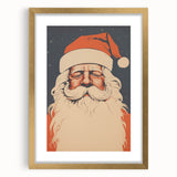 Retro Santa Claus – Vintage Christmas Canvas Art