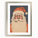 Retro Santa Claus – Vintage Christmas Canvas Art
