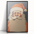 Retro Santa Claus – Vintage Christmas Canvas Art