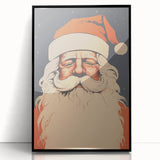 Retro Santa Claus – Vintage Christmas Canvas Art