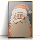 Retro Santa Claus – Vintage Christmas Canvas Art