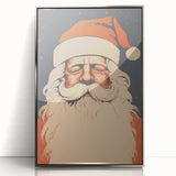 Retro Santa Claus – Vintage Christmas Canvas Art