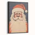 Retro Santa Claus – Vintage Christmas Canvas Art