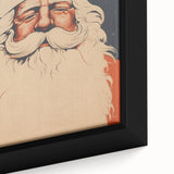 Retro Santa Claus – Vintage Christmas Canvas Art