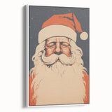 Retro Santa Claus – Vintage Christmas Canvas Art