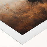 Halloween Canvas Art - Mysterious Witch in Autumn Landscape