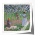 Claude Monet's Blanche Hoschedé - Impressionist Art of Outdoor Painting