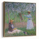 Claude Monet's Blanche Hoschedé - Impressionist Art of Outdoor Painting