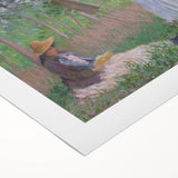 Claude Monet's Blanche Hoschedé - Impressionist Art of Outdoor Painting