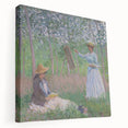 Claude Monet's Blanche Hoschedé - Impressionist Art of Outdoor Painting