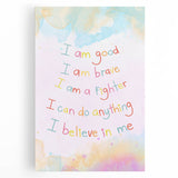 Playroom Wall Art – Inspirational Affirmation Print for Kids