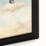 Acrylic Art for Kids - Dreamy Penguin on Cloud Wall Print