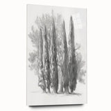 Acrylic glass artwork showcasing a vibrant landscape design viewed from the side, emphasizing its sleek profile and lack of visible pins for a modern aesthetic. Ideal for contemporary home decor.
