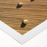 Vibrant rolled canvas showcasing a scenic landscape of rolling fields under a blue sky, ideal for home decor and art enthusiasts, packaged securely in a cardboard tube.